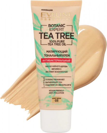 Тональный крем «Botanic Expert Tea Tree», оттенок 03 Light beige