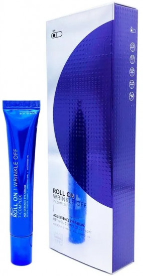 Сыворотка для век с ретинолом роликовая «Roll On Wrinkle Off 7-Complex Age Defence Eye Serum Retinol Complex»