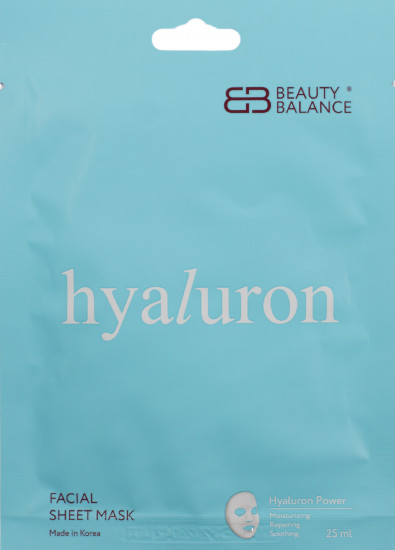 Маска для лица с гиалуроновой кислотой «Hyaluron Facial Sheet Mask»