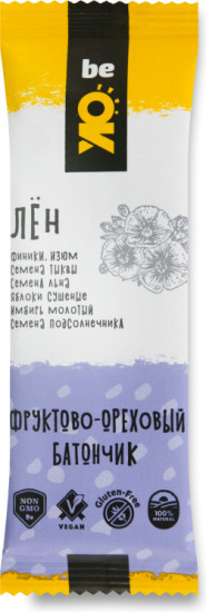 Фруктово-ореховый батончик «Лён»