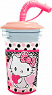 Стакан с трубочкой «Hello Kitty»