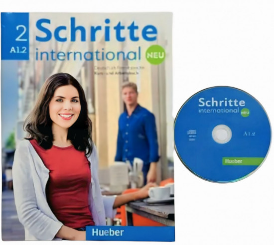 Schritte International Neu. A 1.2 Kurs-und Arbeitsbuch. Учебник с рабочей тетрадью и аудио-диском
