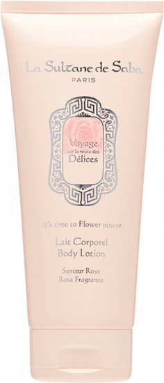 Лосьон для тела увлажняющий с ароматом розы «Voyage sur la Route des Delices Rose Body Lotion»