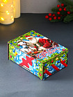 Шкатулка подарочная «Дед Мороз и лошадь»