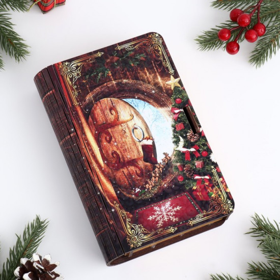 Шкатулка-книга «Новогодний уют»