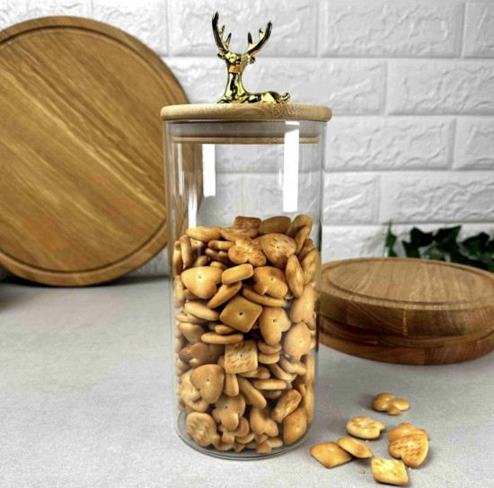 Новогодняя банка «Олень»