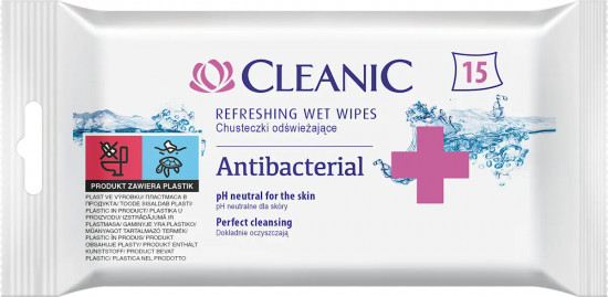 Салфетки влажные антибактериальные «Antibacterial»