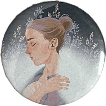 Значок «Там, где цветет полынь. Ульяна»
