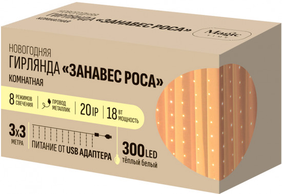Электрогирлянда новогодняя