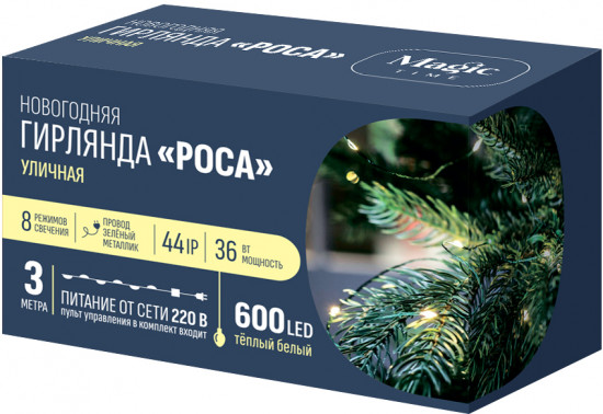 Электрогирлянда новогодняя