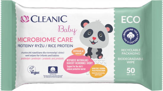 Влажные салфетки для детей и младенцев «Rice Protein»