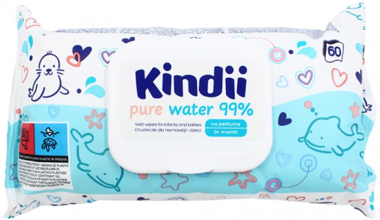 Салфетки влажные детские «Pure Water 99%»