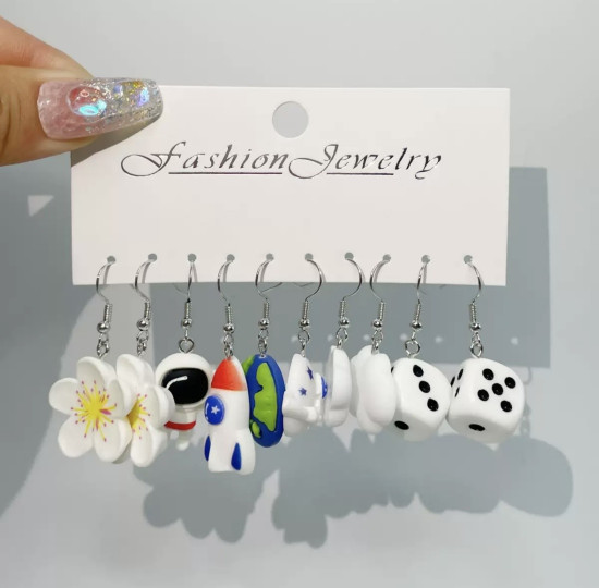 Комплект сережек детских