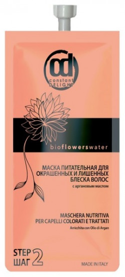 Питательная маска для волос с аргановым маслом и кератином