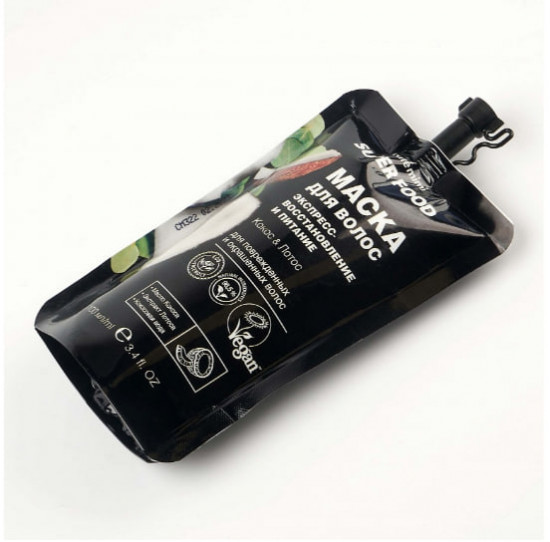 Маска для экспресс восстановления и питания волос «Кокос & Лотос»