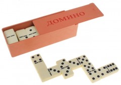 Домино белое