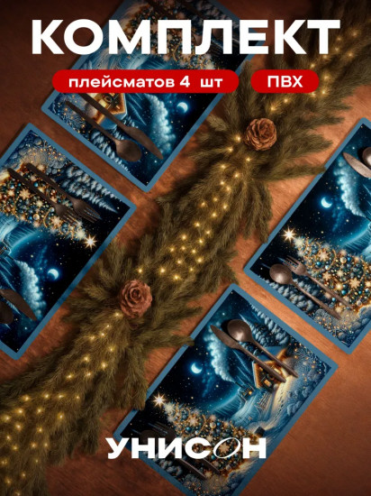 Комплект плейсматов «Winter window»