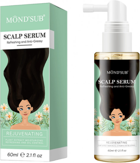 Сыворотка для кожи головы освежающая и очищающая «Refreshing & Anti-Greasy Scalp Serum»
