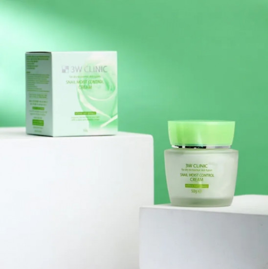 Увлажняющий улиточный крем «Snail Moist Control Cream»