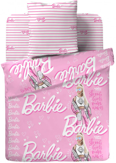Комплект постельного белья «Кукла Barbie гламур»