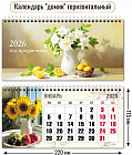 Календарь-домик горизонтальный на 2026 год «Натюрморт»