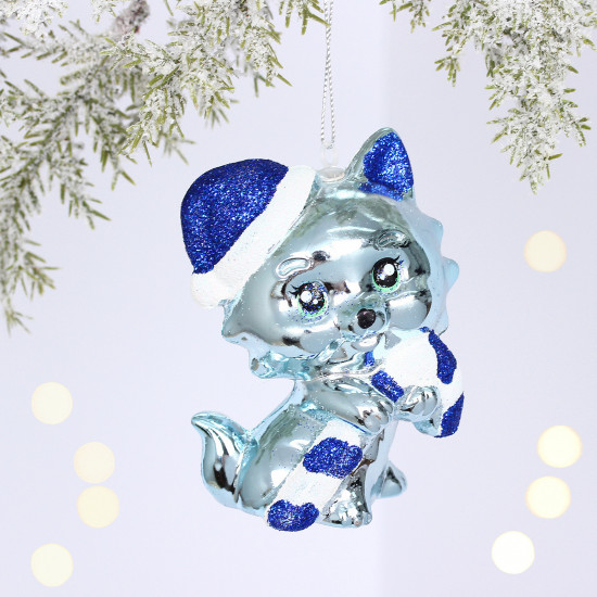 Игрушка елочная «Весёлый котёнок»