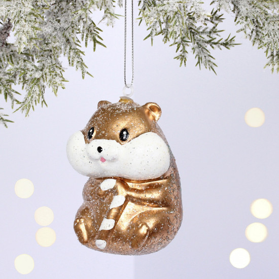 Игрушка елочная «Милый бурундук»