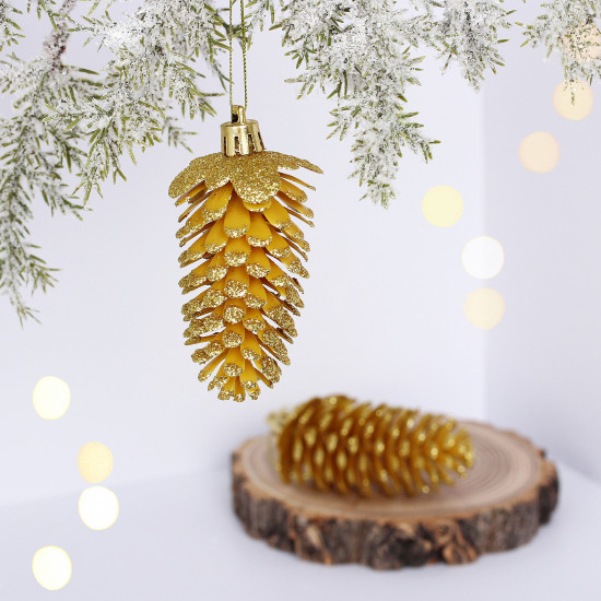 Набор игрушек елочных «Таинственное очарование. Шишки»