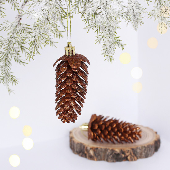 Набор игрушек елочных «Таинственное очарование. Шишки»