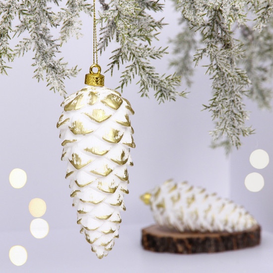 Набор игрушек елочных «Снежные шишки»