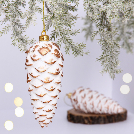 Набор игрушек елочных «Снежные шишки»