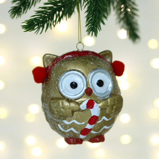 Игрушка ёлочная «Милая совушка»