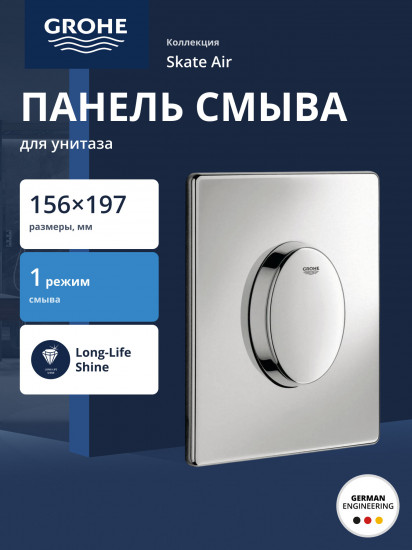 Панель смыва для унитаза