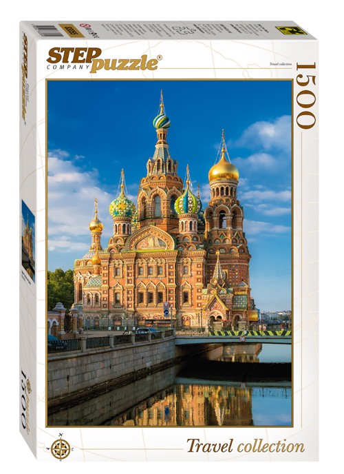 Пазл «Храм Спаса на Крови» | Travel collection | Step Puzzle