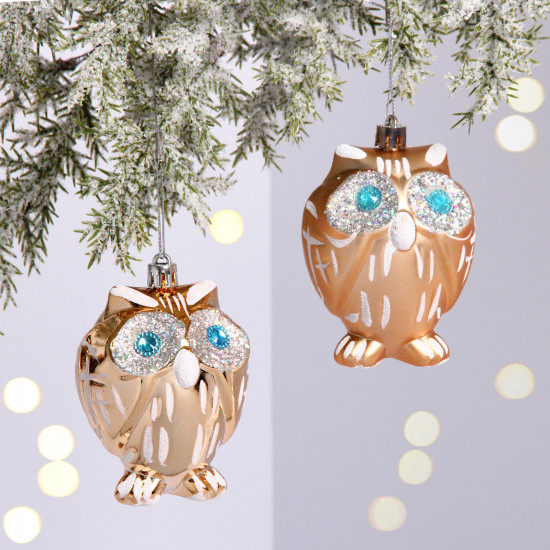Набор игрушек елочных «Brilliant Owl»