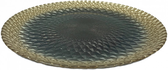 Тарелка «Барокко блэк»