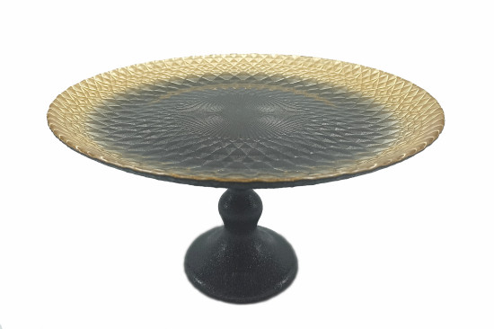 Блюдо на ножке «Барокко блэк»