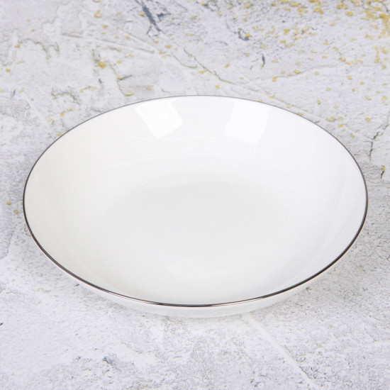 Тарелка «White Magic Silver»