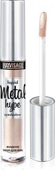 Тени для век жидкие «Metal hype», оттенок 07 Кремовый жемчуг