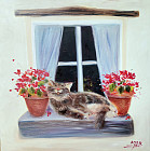 Картина маслом «Тихий час»