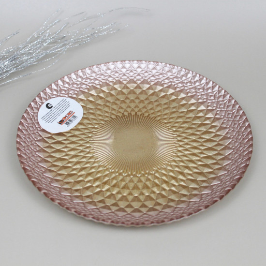 Тарелка «Барокко голд»