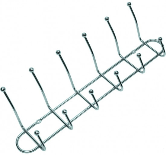 Планка с крючками настенная