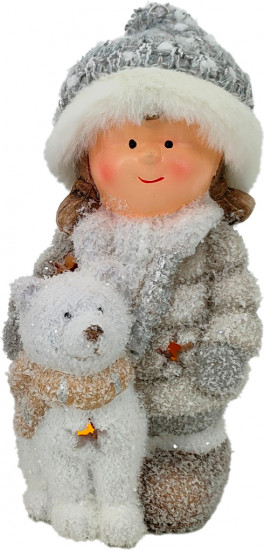 Фигурка декоративная со светодиодной подсветкой