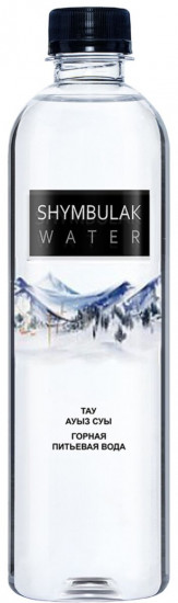 Вода горная питьевая негазированная «Shymbulak Water»