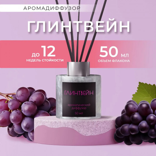 Диффузор ароматический с фибровыми палочками «Глинтвейн»