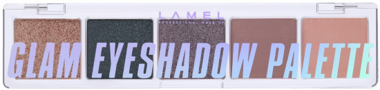 Палетка теней для век «Glam», оттенок 401