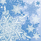 Набор салфеток бумажных «Снежный вальс»