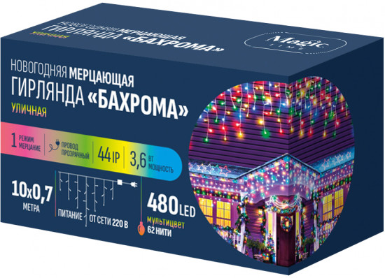 Электрогирлянда новогодняя «Бахрома»