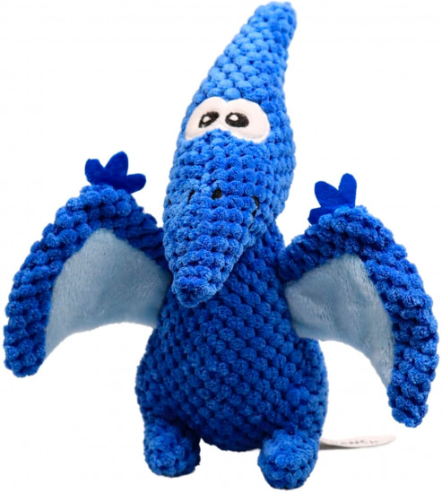 Игрушка для собак с пищалкой «Птерозавр»