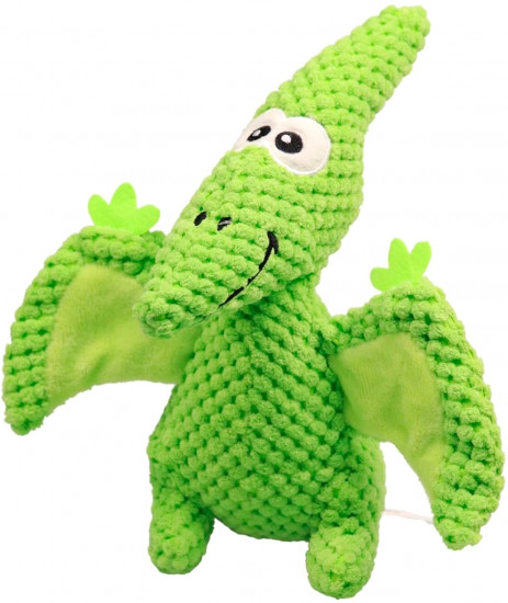 Игрушка для собак с пищалкой «Птерозавр»